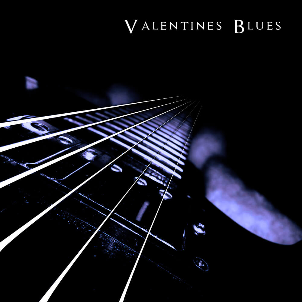 Valentines Blues Logo - Mattia Pesiri- AntonellaM